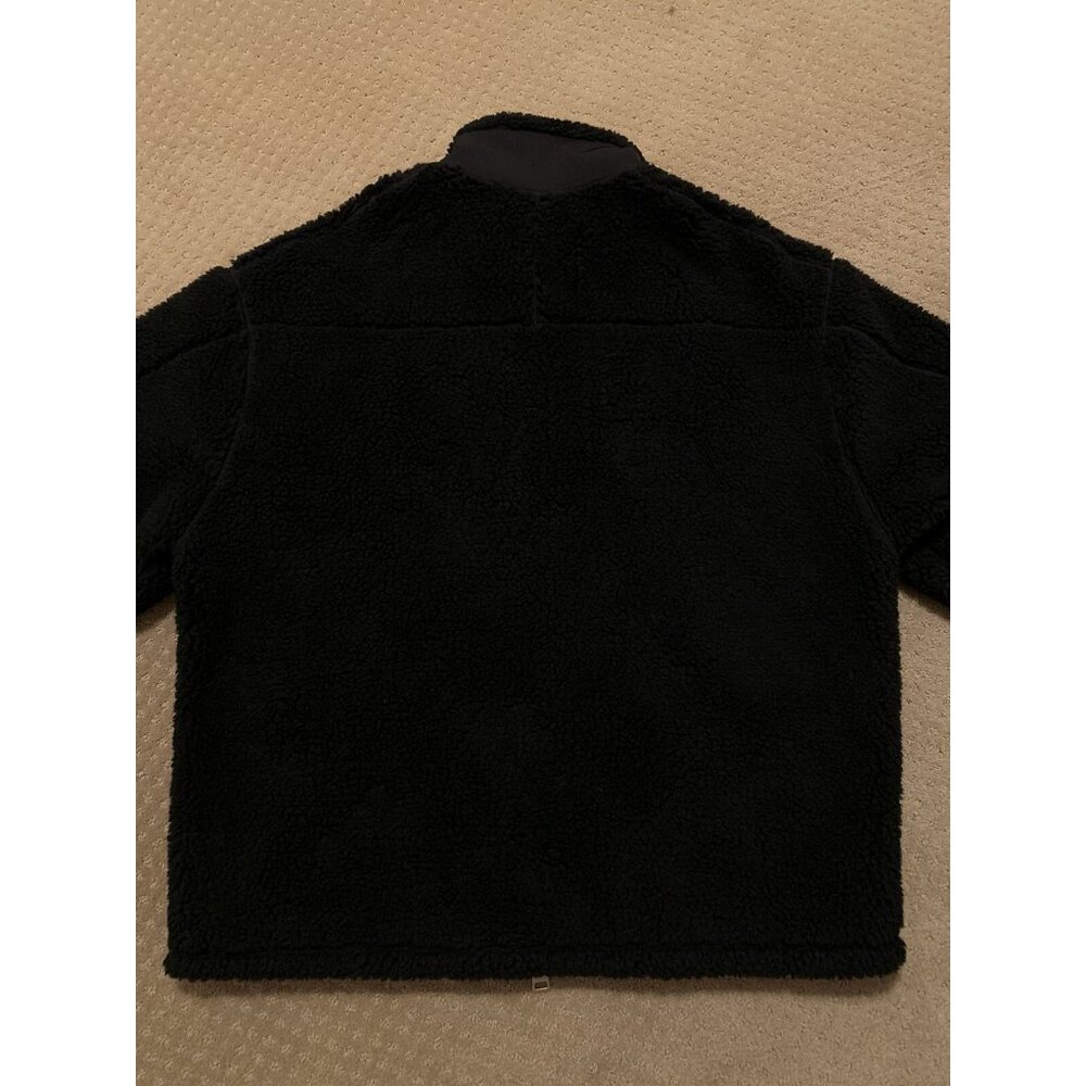 AMI Paris Alexandre Mattiussi Ami De Coeur Heart Fleece Jacket Black XXL - Picture 11 of 11
